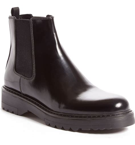 chunky chelsea boots prada|prada chelsea boot nordstrom.